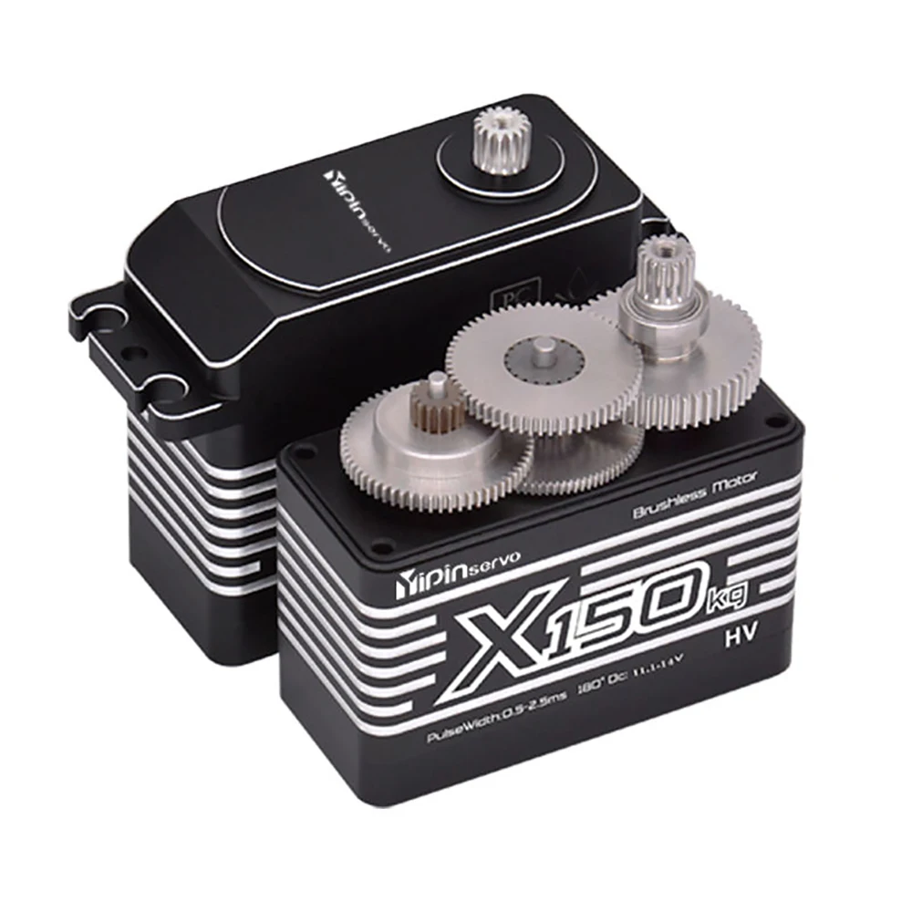 1/5 RC Car Servo 150KG 120KG 130KG 100KG Brushless Motor Servo 80KG Digital Servo For RC Car Boat Waterproof Metal Gear Servos