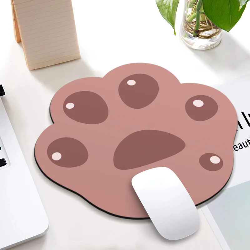 Imagem -06 - Cute Cat Paw Mouse Pad Desktop Desk Mat Confortável Gaming Wrist Rest Support Papelaria Coreana Material de Escritório