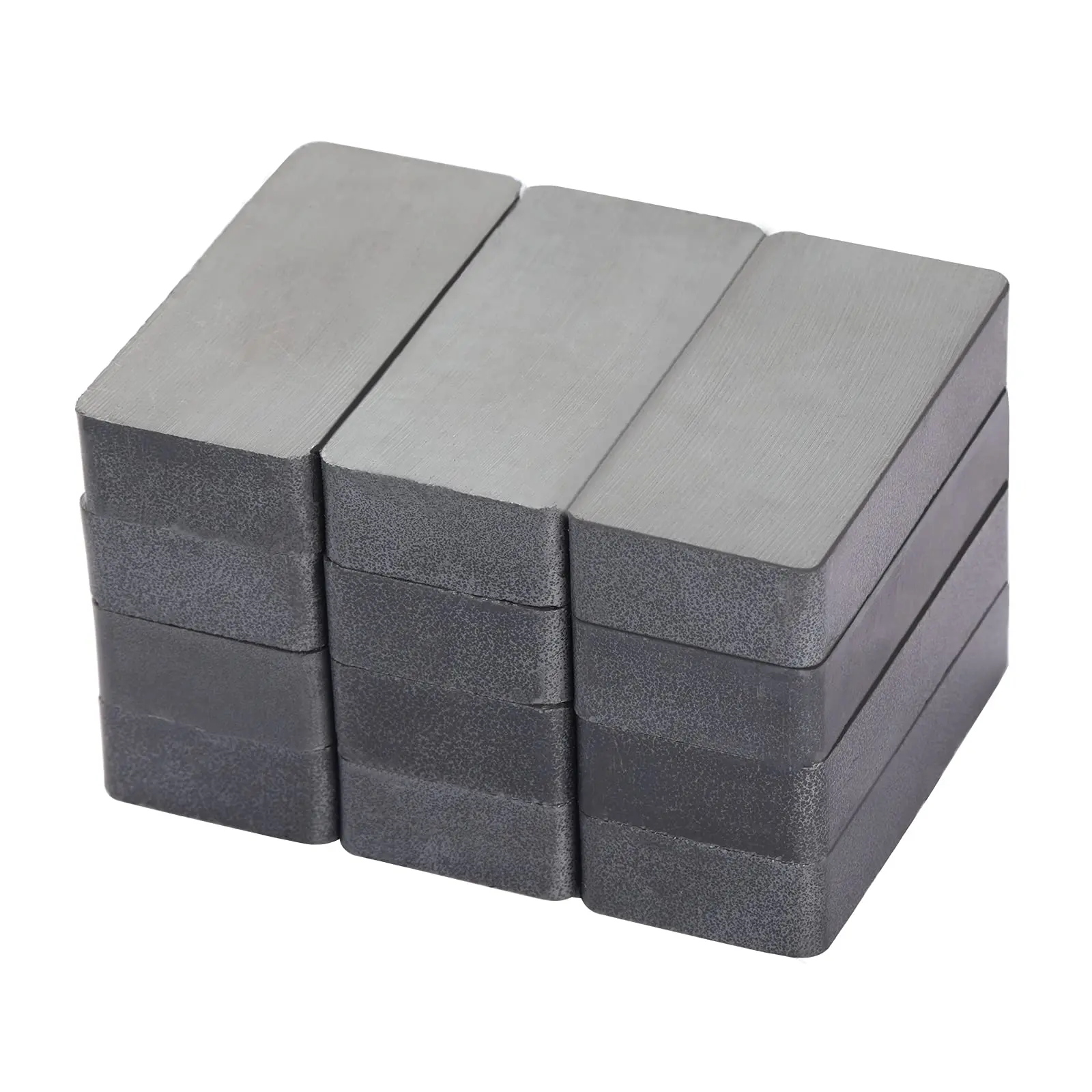 4Pcs Ferrite Blocks Ceramic Magnets 48x22x10mm Rectangular Magnets Grade 8 for Crafts Science Hobbies Ferrite Magnets POWERFUL