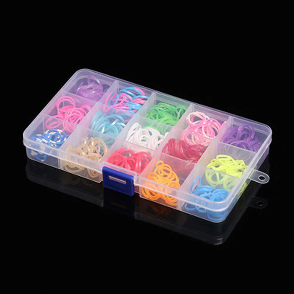 

5Pcs Storage Boxes Clear Plastic Organizer Removable Compartments Jewelry Craft Parts Tool Storage Container Small Parts Box