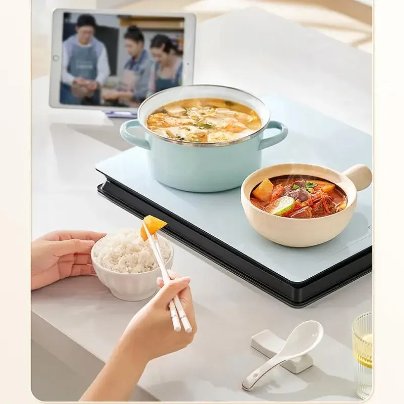 Midea-Aquecedor Elétrico, 450W, 220V, 80x45cm, Aquecimento Foladable, Tapete de Mesa, Dez Reguladores de Temperatura, Quente