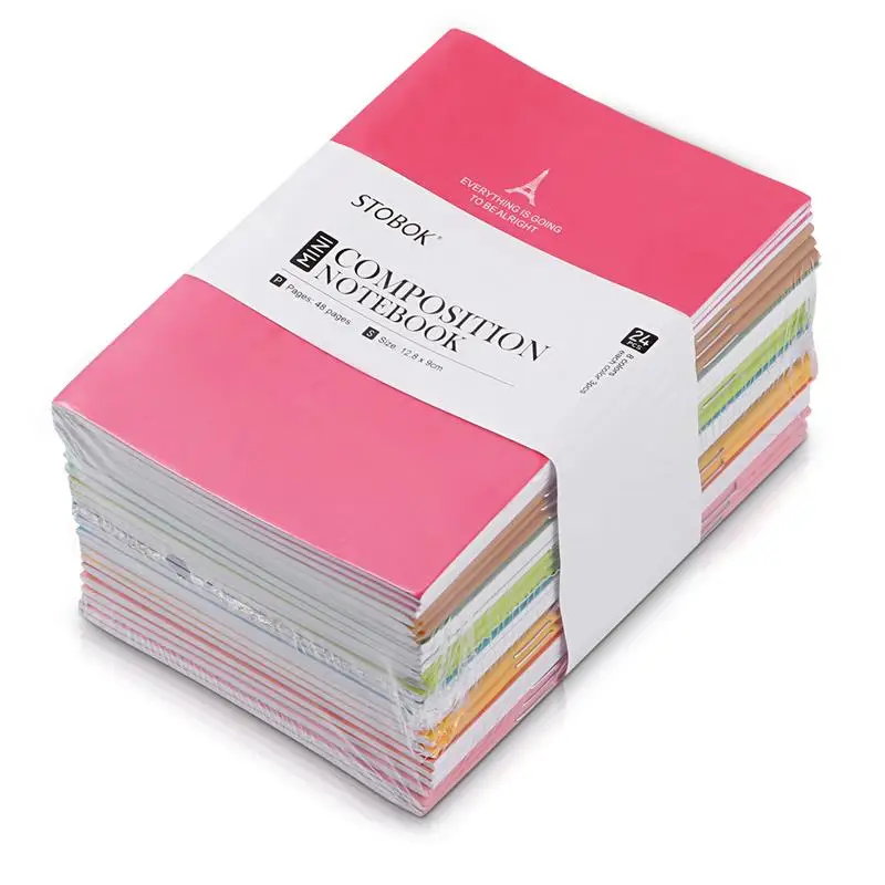 Mini Pocket Notebook para Crianças, Bulk Journal, Notepad, Composição Notebooks, Memo Note Pads, Notas Journals, Wide Governed Presentes