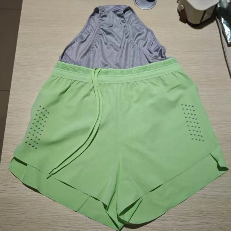 2026 Fashion Breathable Racing Running shorts lined racing sports pants outdoor off-road three-point pants seaside beach D1