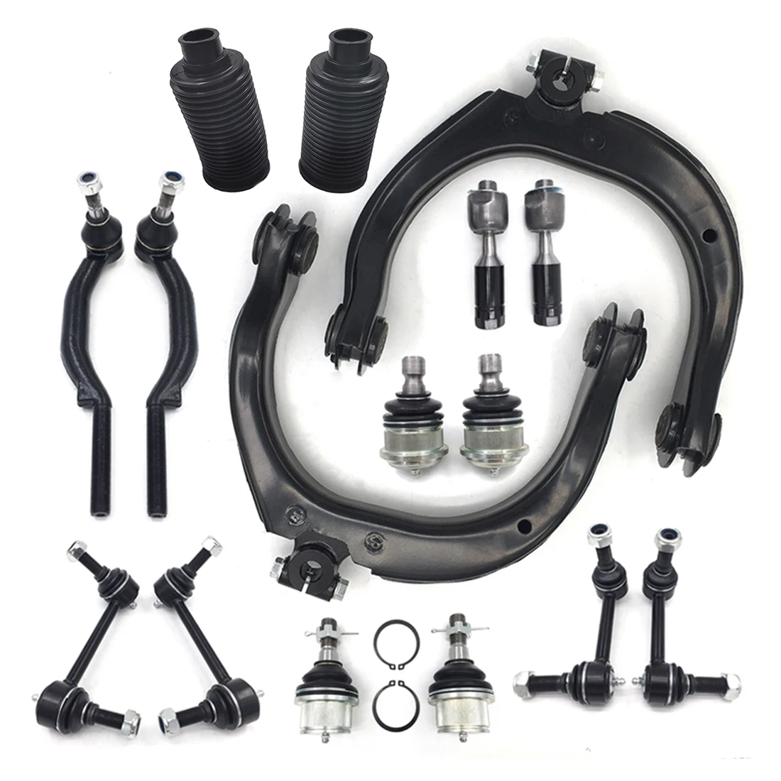 

AzbuStag 16Pcs Front Upper Control Arm for BUICK RAINIER OLDSMOBILE BRAVADA SAAB 9-7x CHEVROLET TRAILBLAZER 2004 2005-2009