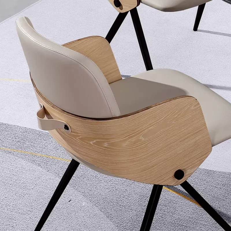 Kursi Makan Logam Berwarna Mewah Modern Kustom Untuk Restoran Bar Kopi Ruang Tamu Kantor-untuk Kenyamanan Dan Relaksasi