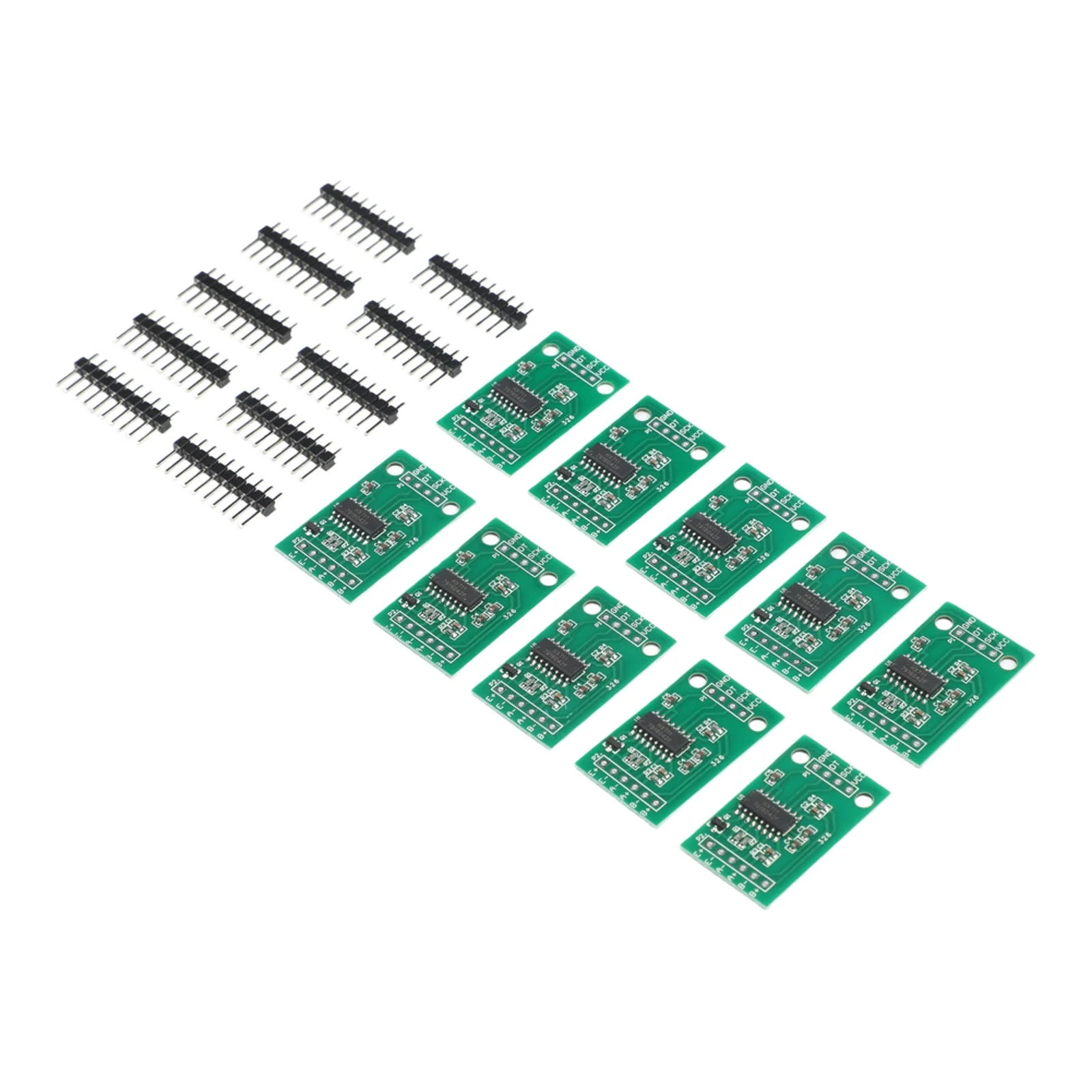 10PCS HX711 Load Cell 24 Bit For ADC Dual Channel For Arduino Weight Sensor Scale DIY Electronics P/rojects