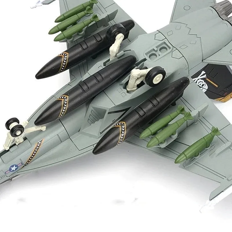 1:72 Scale Replica F18 F-18 VF103 Grumman Tomcat Super Hornet F/A-18F Pirate Flag Fighter US Navy Plane Military Model Toys Kids image 5