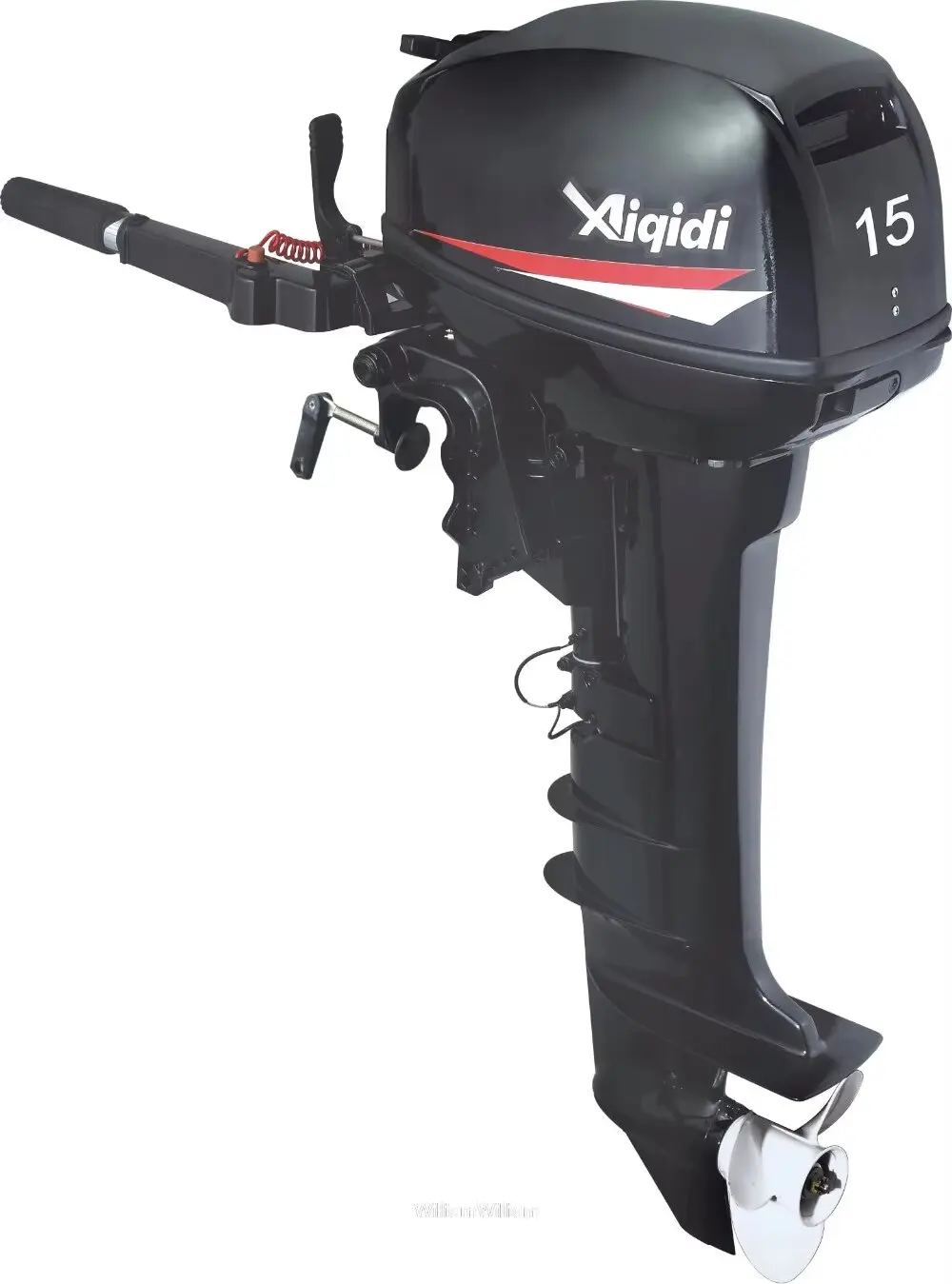

Wholesale/Retails Price Anqidi 2 Stroke 15HP Water Cooled Marine Engines Outboard/Outboard Motor/Rubber Boats Power