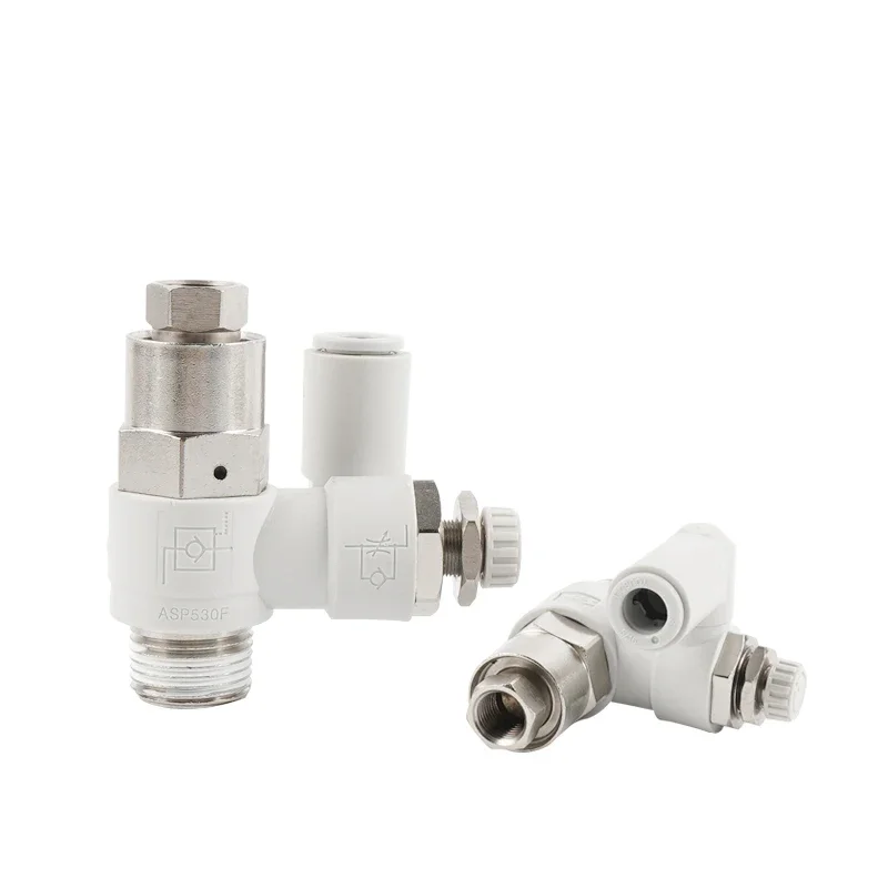 ASP330F/ASP430F/ASP530F/ASP630F mit One-Touch-Fitting-Geschwindigkeitsregler mit Pilotenrückschlagventil