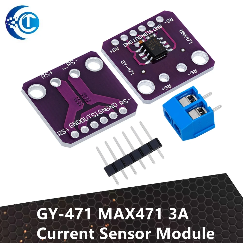 GY - 471 MAX471 3A Current Sensor Module! Ideal for Arduino - Detect Consume Current in DC 0 - 30V Circuits