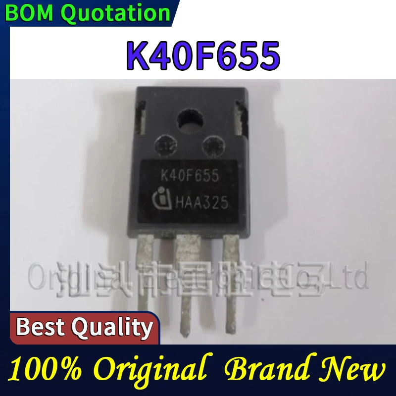 10pcs/lot K40F655 IKW40N65F5 Original  In stock High quality