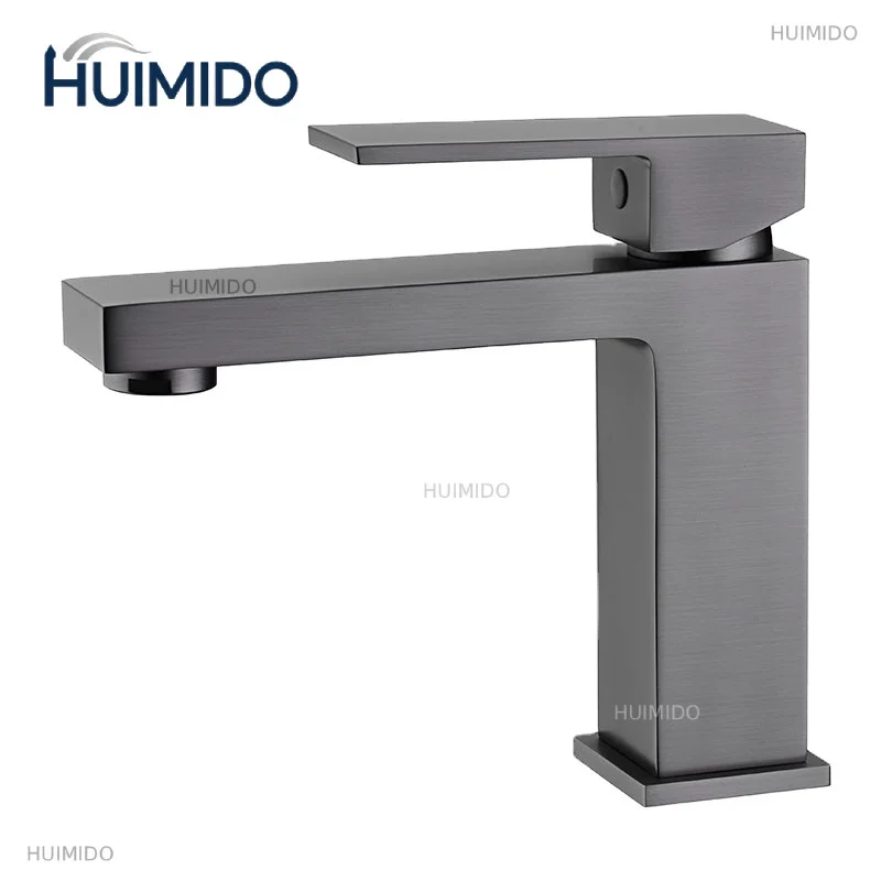 Bathroom Faucet Stock Faucets Basin Mixer Sink Gourmet Faucet Washbasin Taps Hot Cold Water Tap Square Tapware Brass