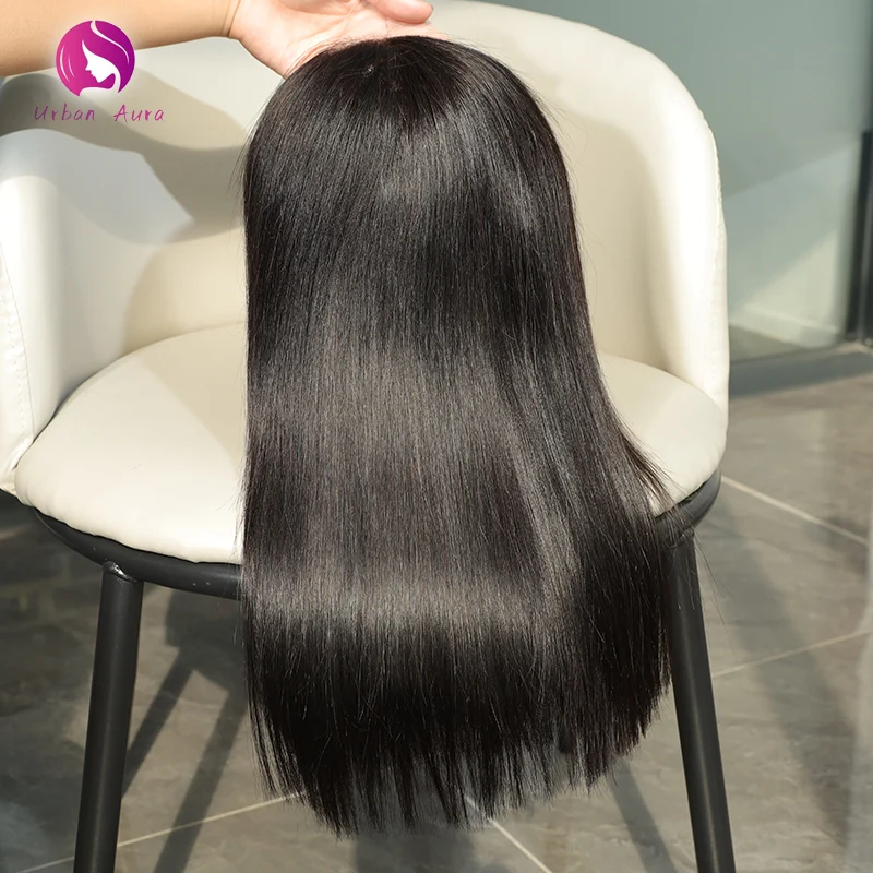 

5x5 Бесклеевые человеческие волосы 100% кружевной фронтальный парик Высокое качество необработанный вьетнамский супер двойной рисунок 13x6 Боб парик фронта шнурка предварительно выщипанный