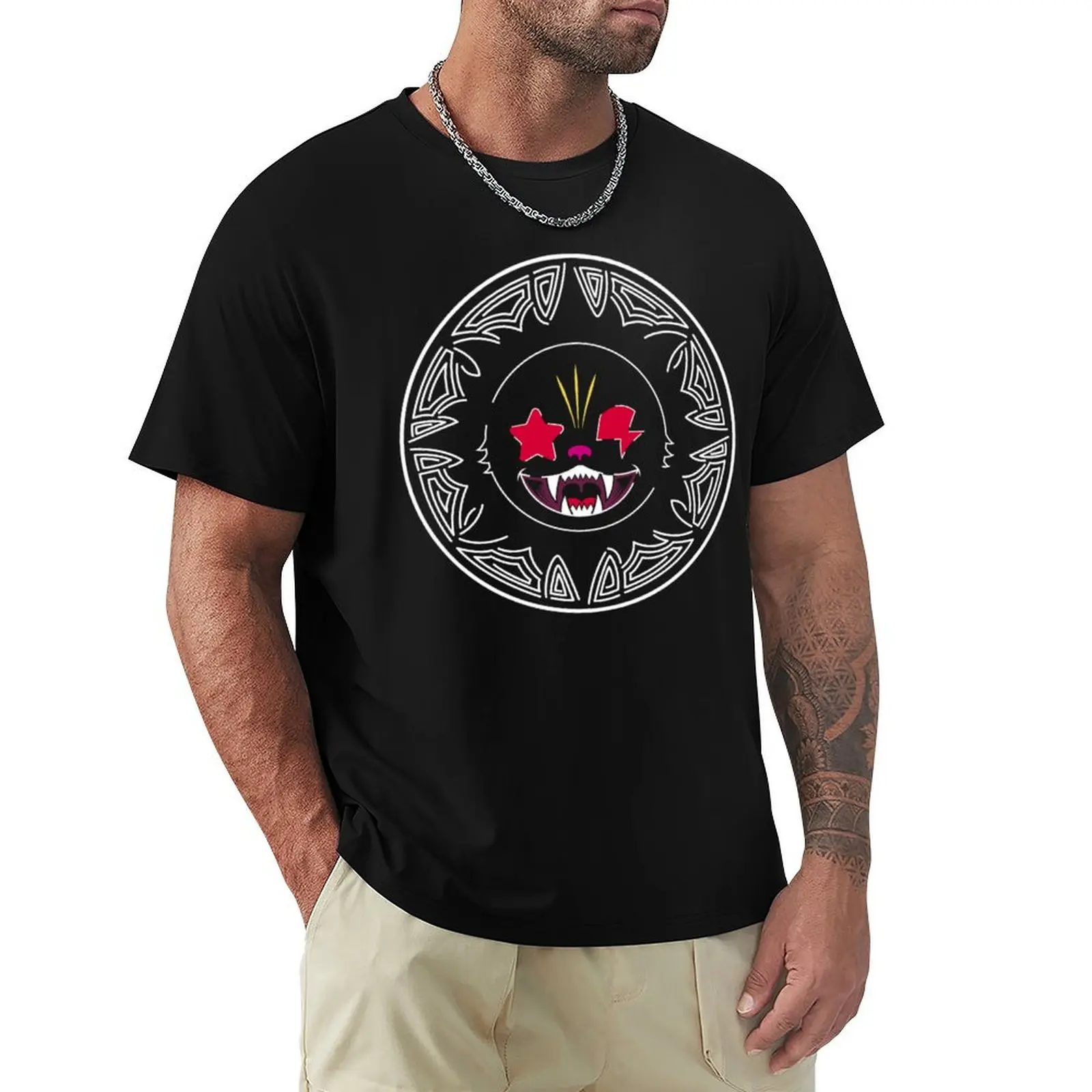 

New Glory Gang T-Shirt T-shirts oversize animal prinfor boys summer tops anime figures men t shirts