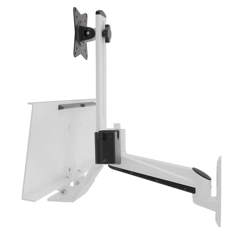 

Industrial display stand, with keyboard, support machine equipment, lifting and rotating, wall hanging