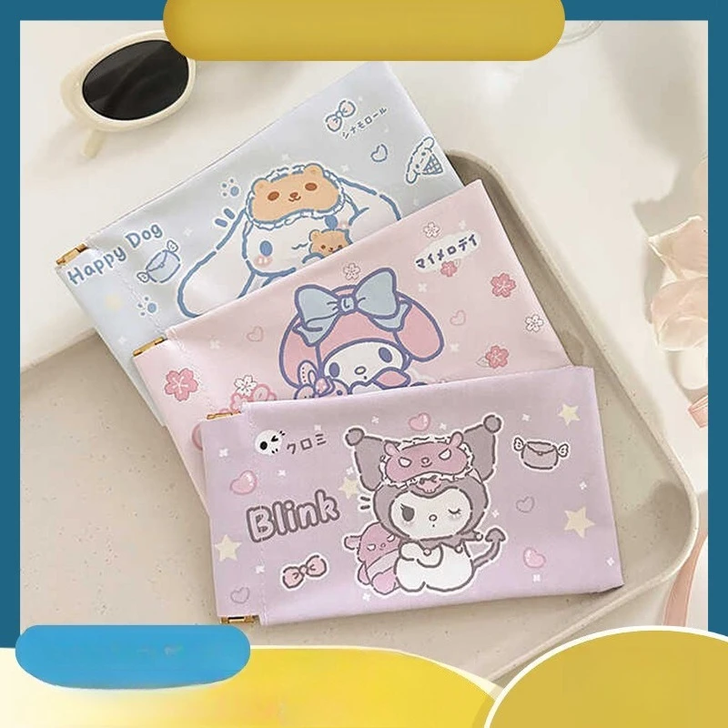 

Miniso Sanrio сумка для очков анти-давление портативная сумка для хранения солнцезащитных очков милая высококачественная женская стильная сумка с автоматическим закрыванием