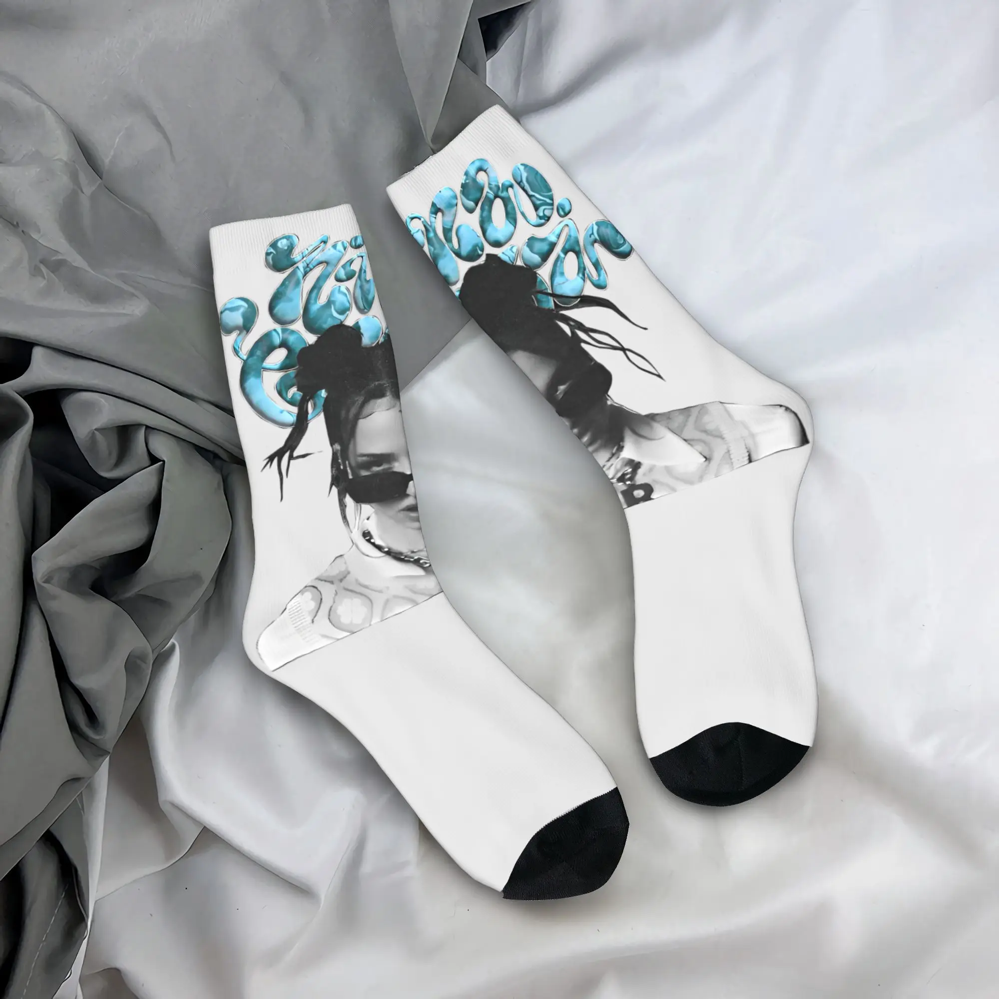 Medias Nina Chuba para adultos y hombres, calcetines de cantante, calcetines transpirables a la moda, calcetines de diseño antideslizantes para escalada de otoño, regalo de cumpleaños