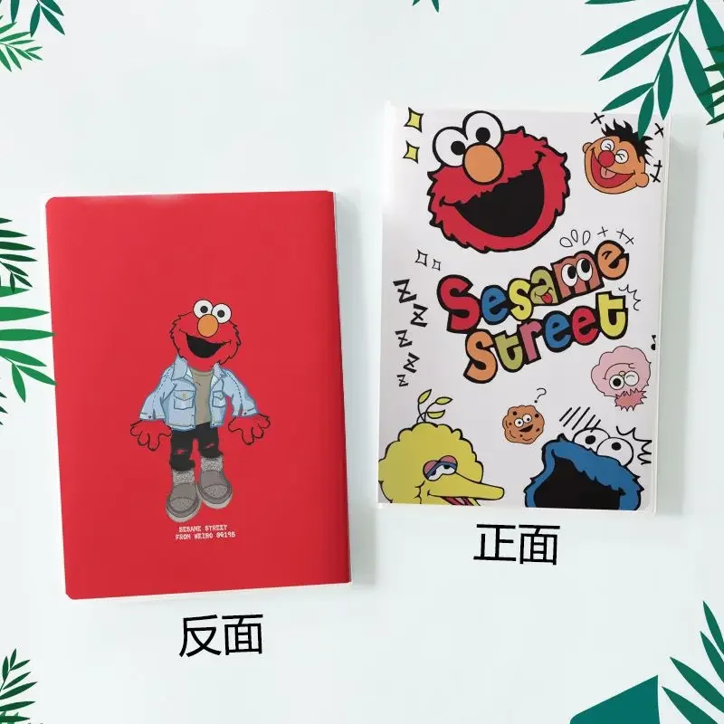 Anime Sesame Street ELMO Notebook ERNIE Cute Cartoon A5 Soft Cover Notepad Prize Creative Personalized Holiday Christmas Gift