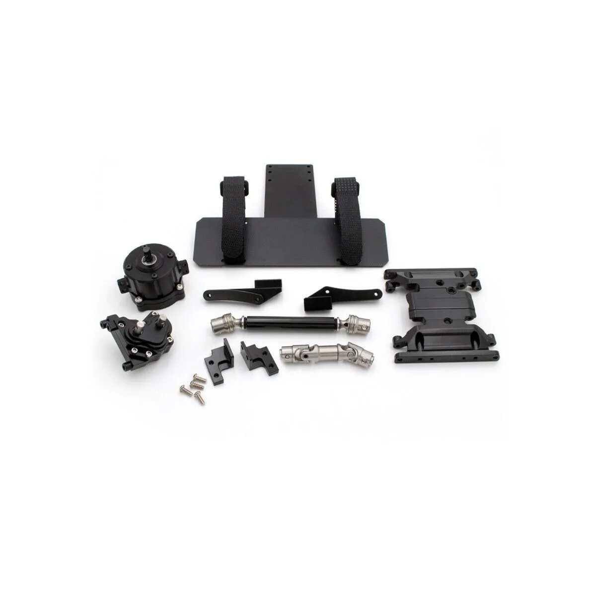 LCX Racing 1/10 RC Crawler Aluminum Planetary Transmission Gearbox for Axial SCX10 II 90046 90047 Upgrades Parts Accessories