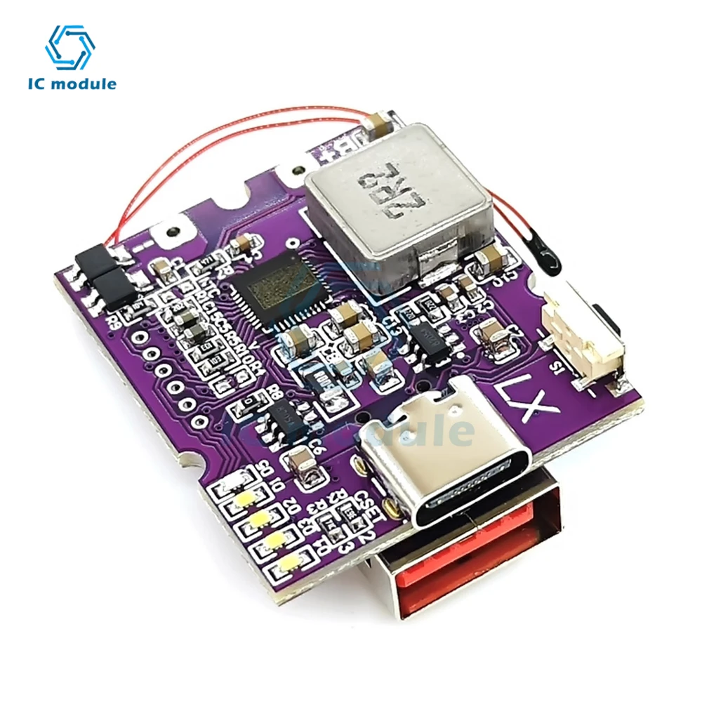 22.5W Power Bank Bidirectional Fast Charging Mobile Power Module Circuit Board Diy Motherboard Nesting High Power