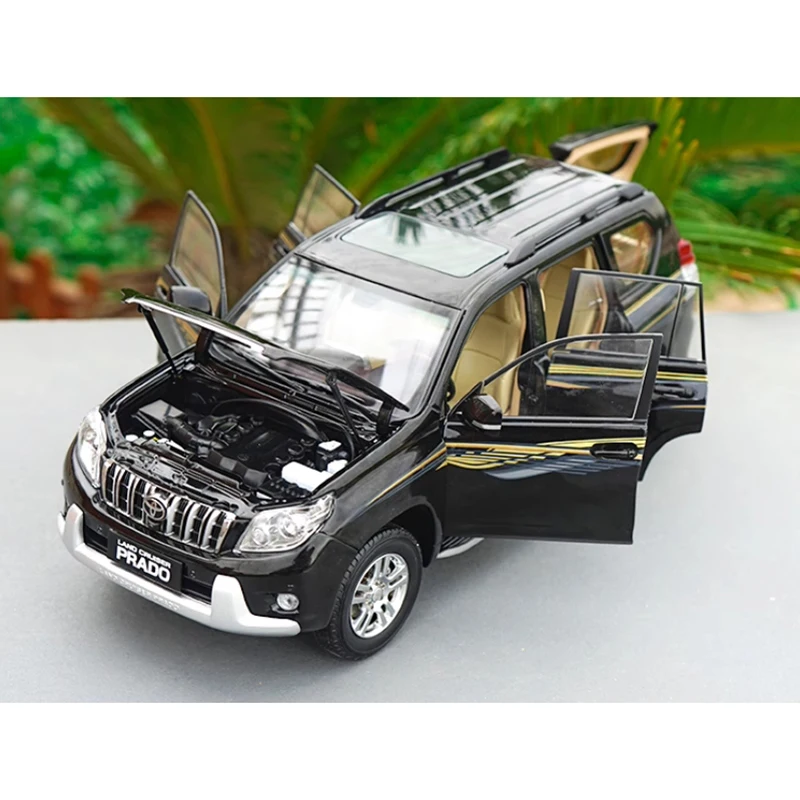 Original Diecast Alloy 1/18 Scale PRADO รถรุ่นผู้ใหญ่คอลเลกชันคลาสสิก STATIC Display ของเล่นเด็ก
