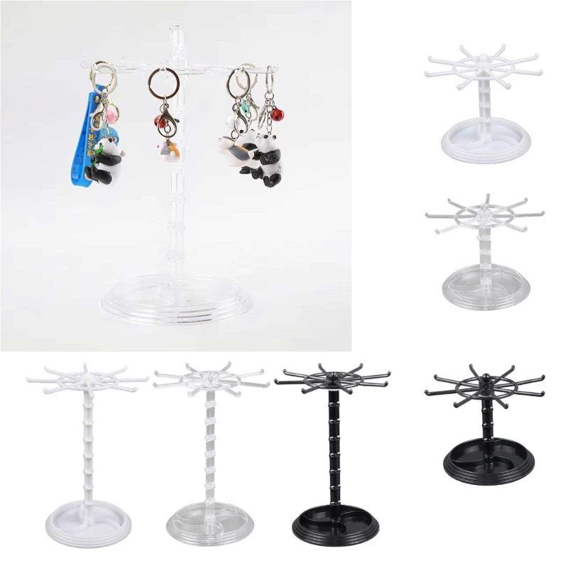 Rotating Jewelry Plastic Jewelry Display Stand Rack Jewelry Holder Dropship