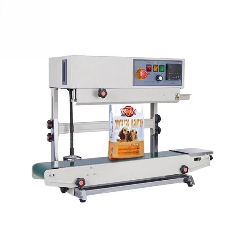 FR-900 Automatic Continuous Band Sealer | Wholesale Customized, Desktop Portable Vertical, for Plastic Pouch & Food Bag Sealing - view 3
