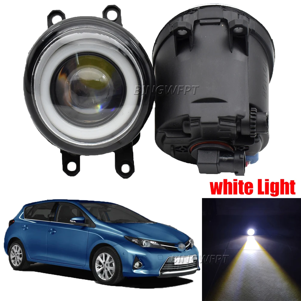 2 X For Toyota Corolla 2013-2019 Altis TaiWan Type/Thai Type Fog Light Angel Eyes Car LED Fog Lamp H11 12V