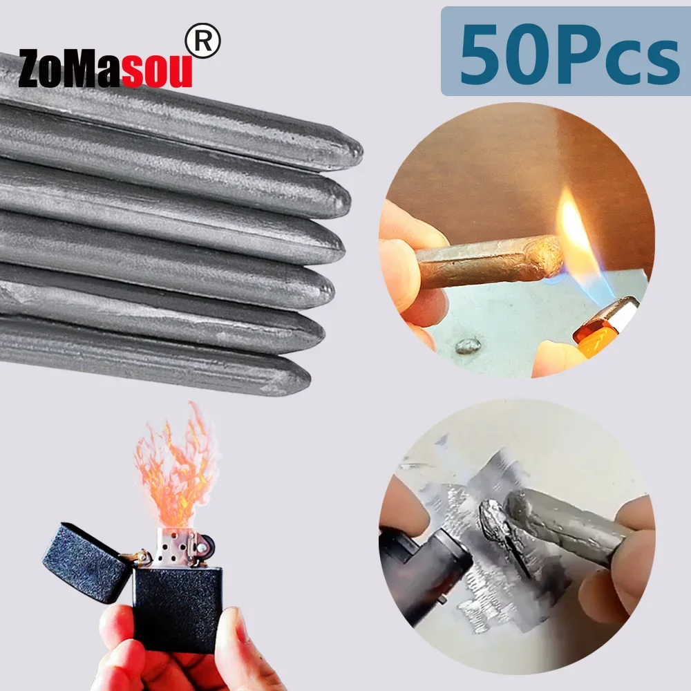

1/50 шт., средство для ремонта мелких отверстий, низкотемпературный ремонт, легко плавятся для алюминиевых стержней, инструменты из нержавеющей стали, меди, железа, пластика
