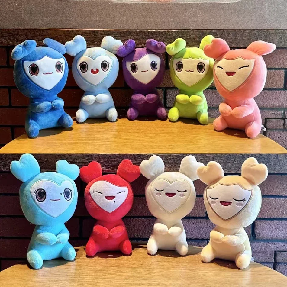 25cm 9PCS/lot lovelys Plush Korean Super Star Plush Toys Cartoon Animal  Momo Doll Pillows for Fans Girls Birthday Gifts