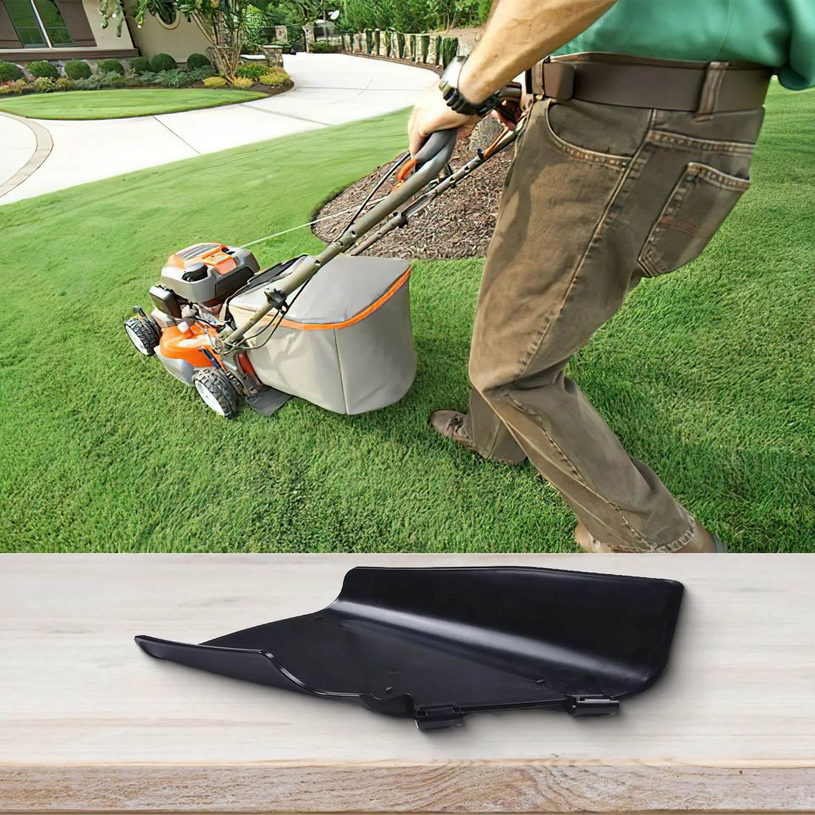 Home Deflector Discharge Chute Easy Installation Efficient Hardware Long-lasting Mowers Precision For Toro TIMECUTTER