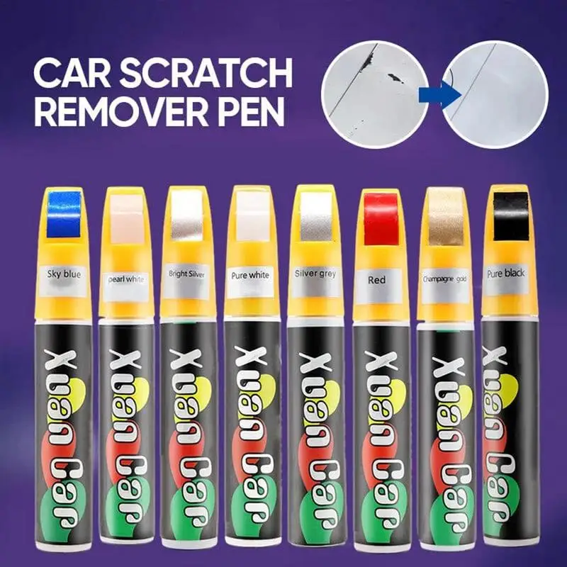 Paint Chip Repair Pen 12Ml Waterproof Auto Coat Repair Paint Care Pens Scraches Removal For Car Accessories Repair Maintenance