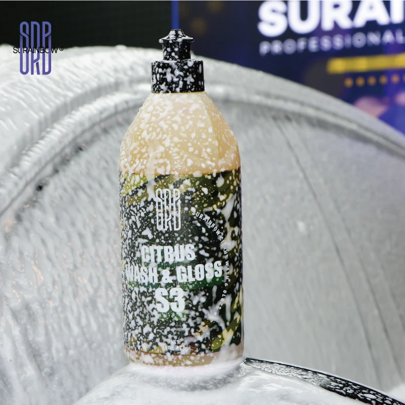Citrus Wash & Gloss Foaming Car Wash Soap (Works with Foam Cannons, Guns or Bucket Washes) For Cars, Trucks, Motorcycles, RVs