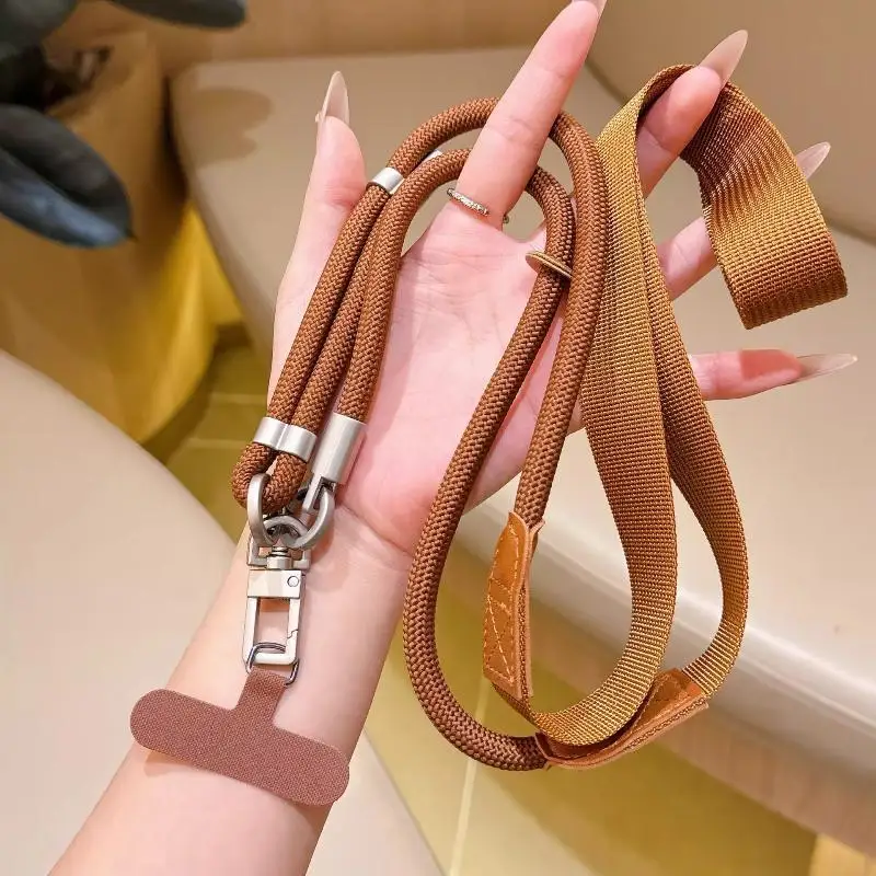 Verstellbares Handy-Umhängeband mit abnehmbarem Clip, Anti-Verlust-Handyriemen, Schultertaschenriemen für Outdoor-Reisen und den täglichen Gebrauch. – Detail 2