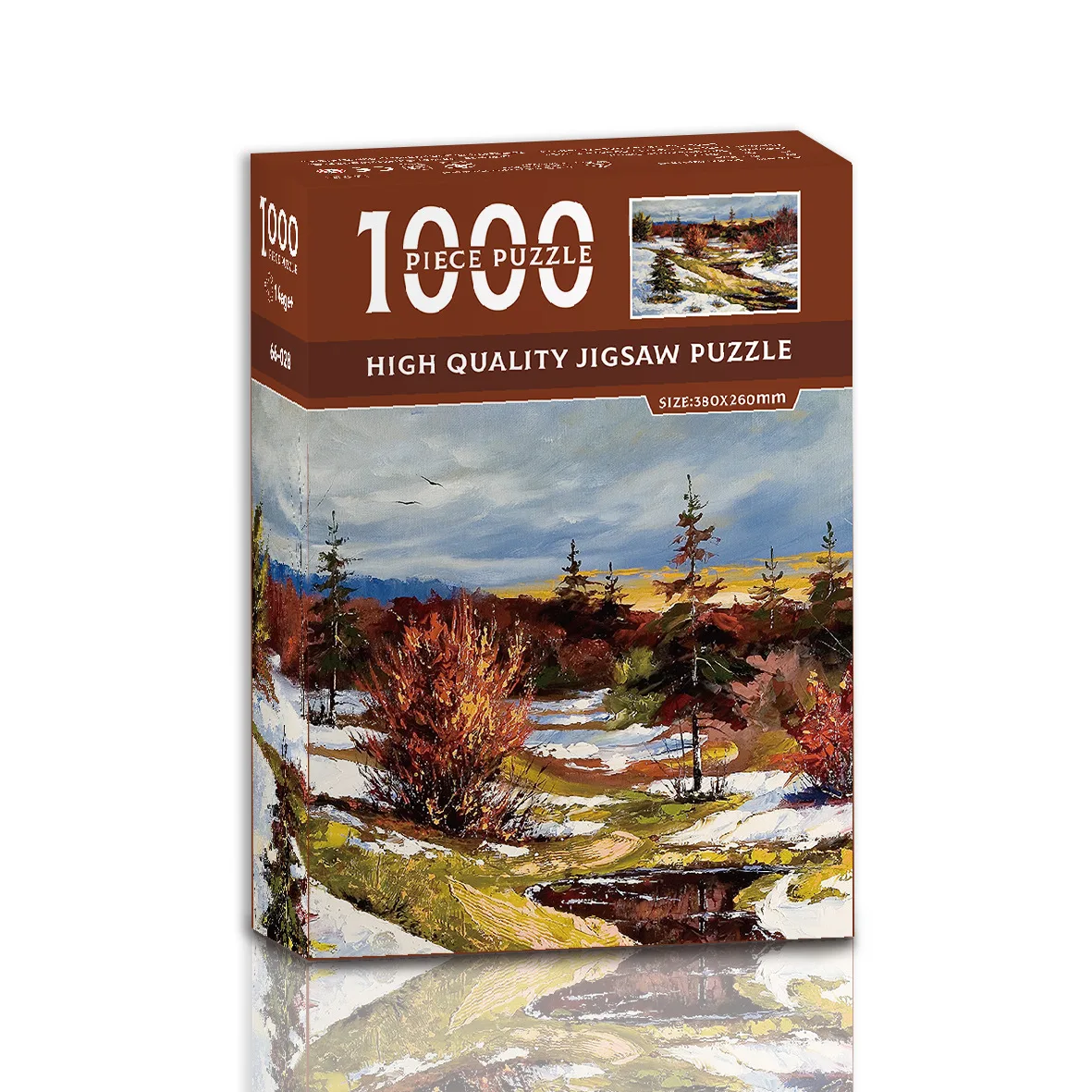 

Мини-головоломка 1000 штук для взрослых детей Снежная мангровая головоломка игрушка Семейная Игра известный мир масляная живопись украшение для дома