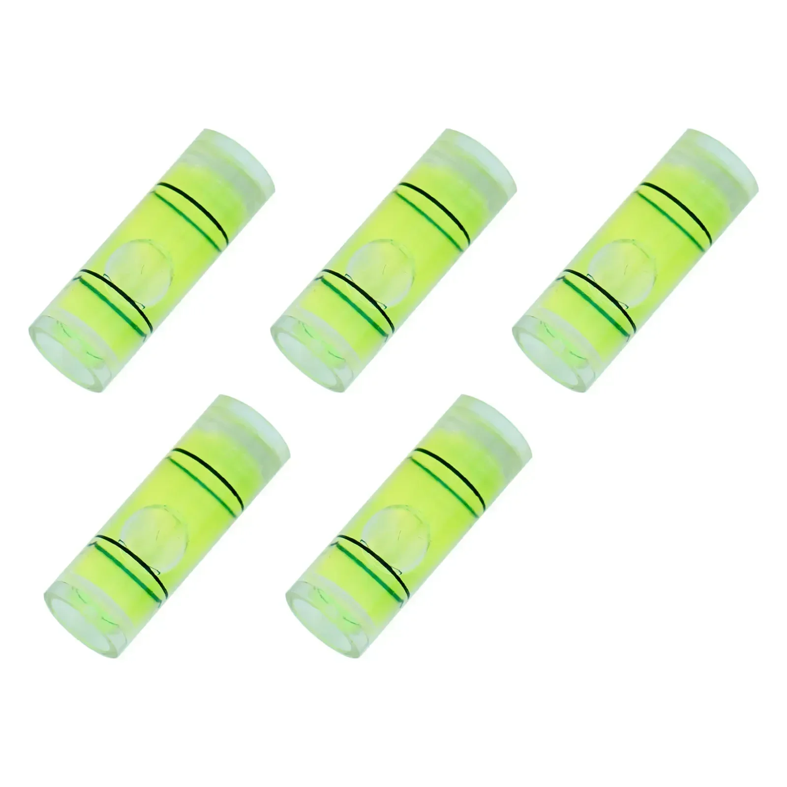 5pcs High Precision Mini Bubble Level Spirit Level Mechanical Strip Horizontal Bubble Level Bubble Spirit Level Measuring Tools