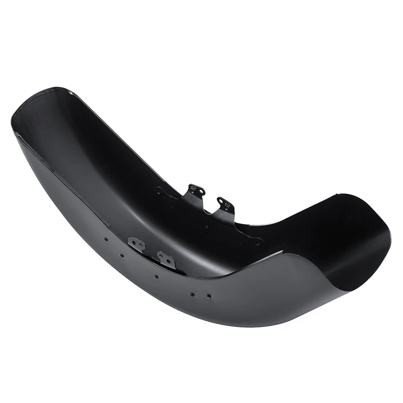 Front Fender Mudguard Fit For Harley Touring Street Road Glide 2014-2024 2023 Vivid Black / Unpainted
