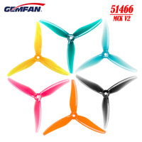 4PCS Gemfan Hurricane 51466 MCK V2 3-Blade PC Propeller 2CW+2CCW for 2306 2207 motor DIY Parts For RC FPV Freestyle 5inch Drones