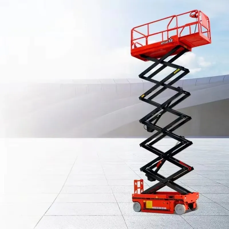 XMSJ Scissor Lift Boom Electric Tables Hydraulic