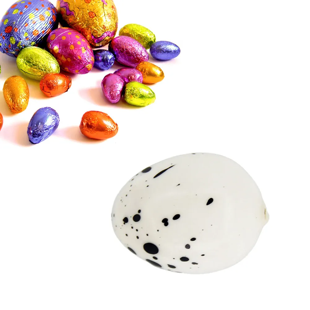 30Pcs Natural Look Mini Bird Eggs for DIY Art Nest Displays Birthday Festival Decor Creative Home Garden