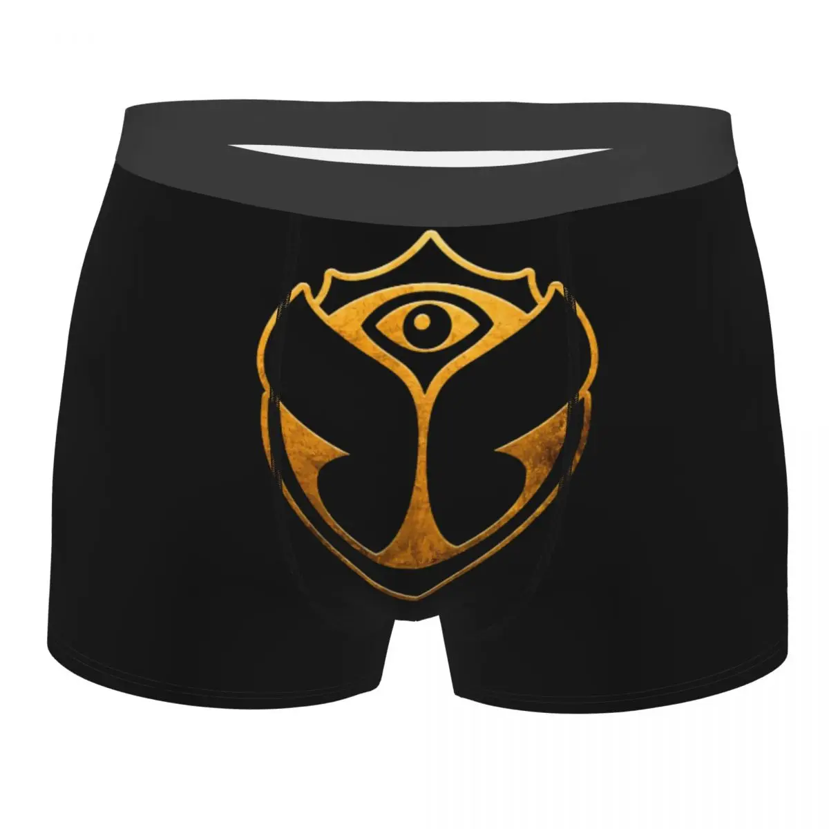 Custom Tomorrowlands Underwear Men Breathable Belgian Electronic Dance Music Boxer Briefs Shorts Panties Underpants For Homme