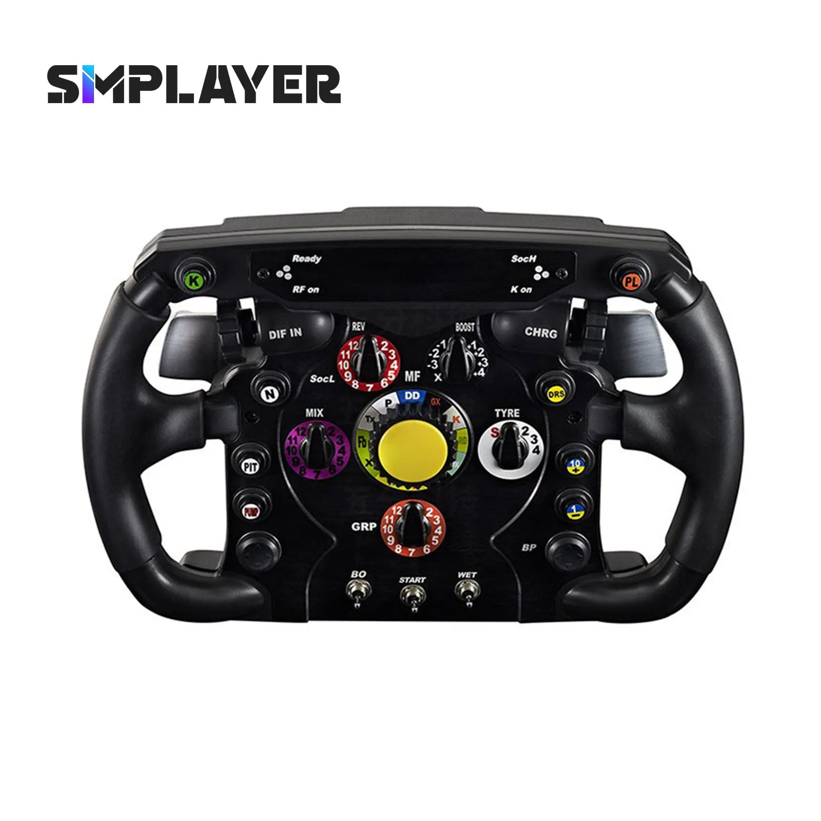 

Оригинальный рулевой колесо Simplayer F1, дополнительный рулевой колесо, сим-симулятор гоночного колеса для ПК thrdmaster и PS4