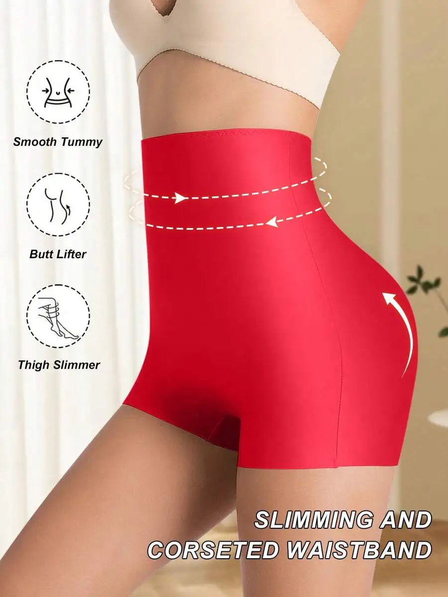 

High Waist Seamless Shaping Panties For Women Tummy Control Butt Lifting Slimming Shorts
