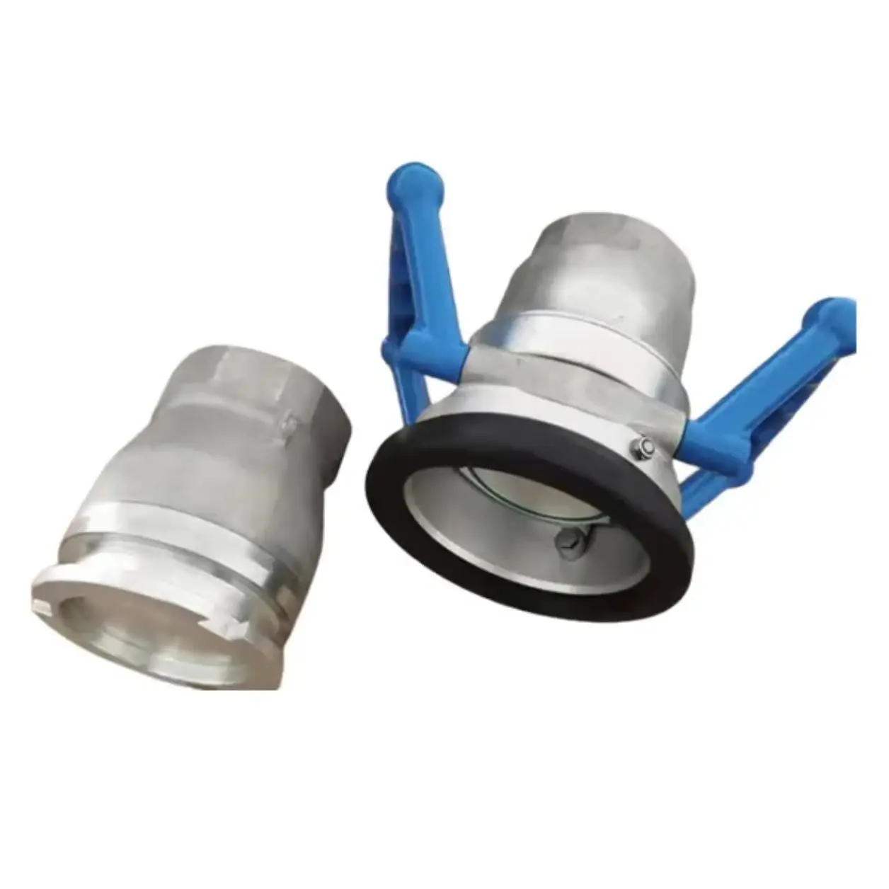 Dry Break Coupling Quick Discharge Coupler used in oil Aluminum Stainless steel