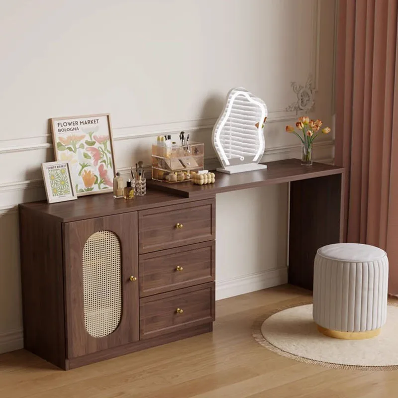 

Drawers Computer Dressing Table Light White Coffee Travel Essentials Vanity Table Corner Bedside Vestidores Home Furniture