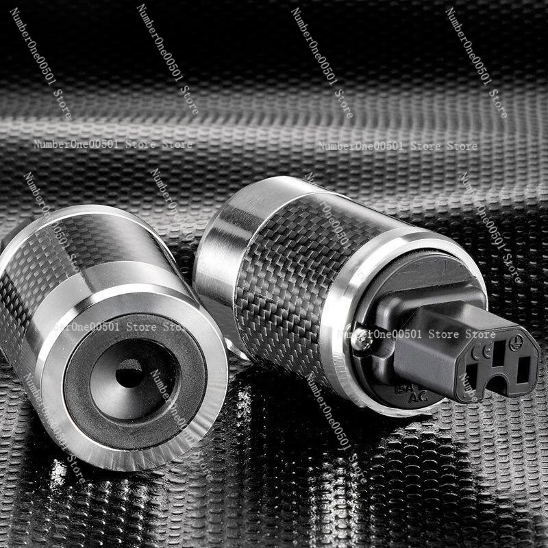 FI-50 (R)   AC Power Connector HiFi Audiophile Audio Grade Plug