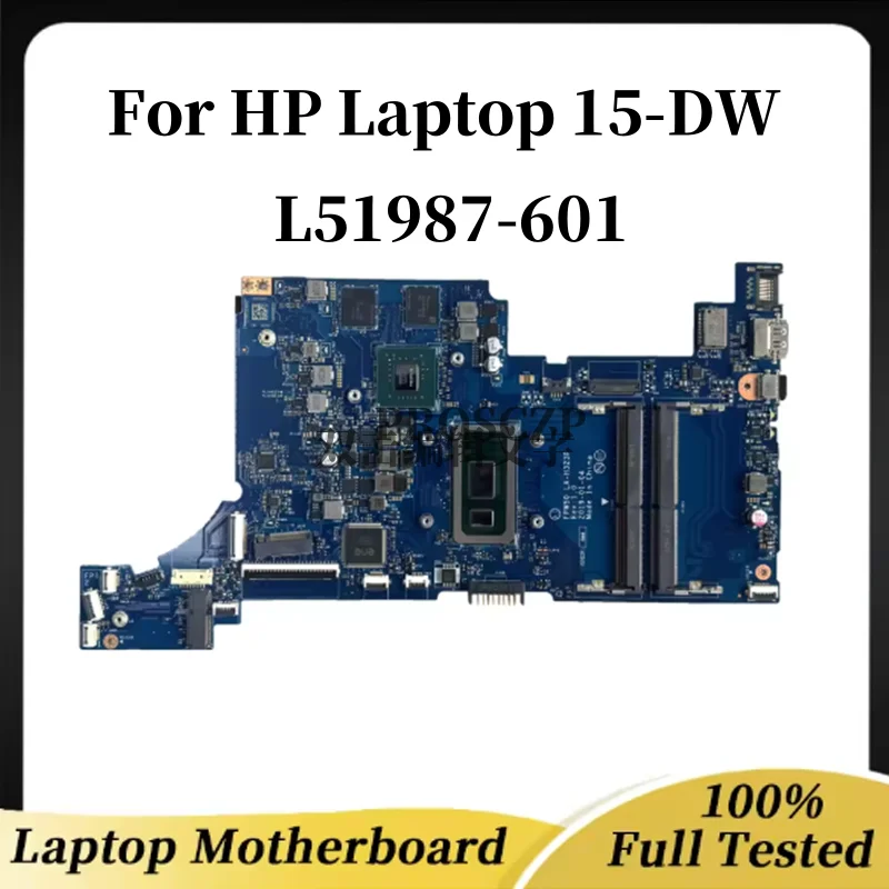 

L51987-601 Used For HP Laptop 15-DW Motherboard FPW50 LA-H323P With I7-8565U+940MX 2G DDR4 Memory Slot 100% Tested DDR4