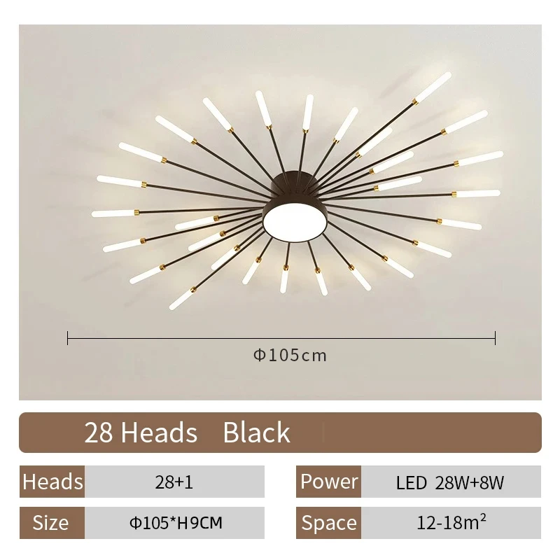 Black 28-1 head