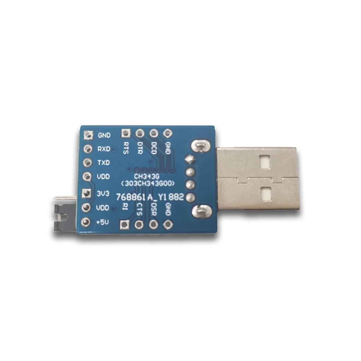 USB to TTL Converter Multi-Functional Portable CH343G USBto Serial Module Compatible with USB V2.0