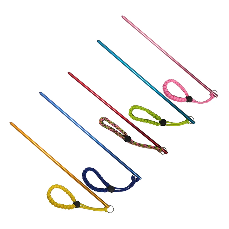 35 سنتيمتر الغوص عصا سبائك الألومنيوم صانع الضوضاء قضيب مؤشر مع قابل للتعديل المعصم الحبل غواص أجهزة الإشارة تحت الماء #5